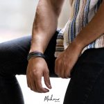 دستبند چرم اسپرت مردانه کد MS1005 - Image 4